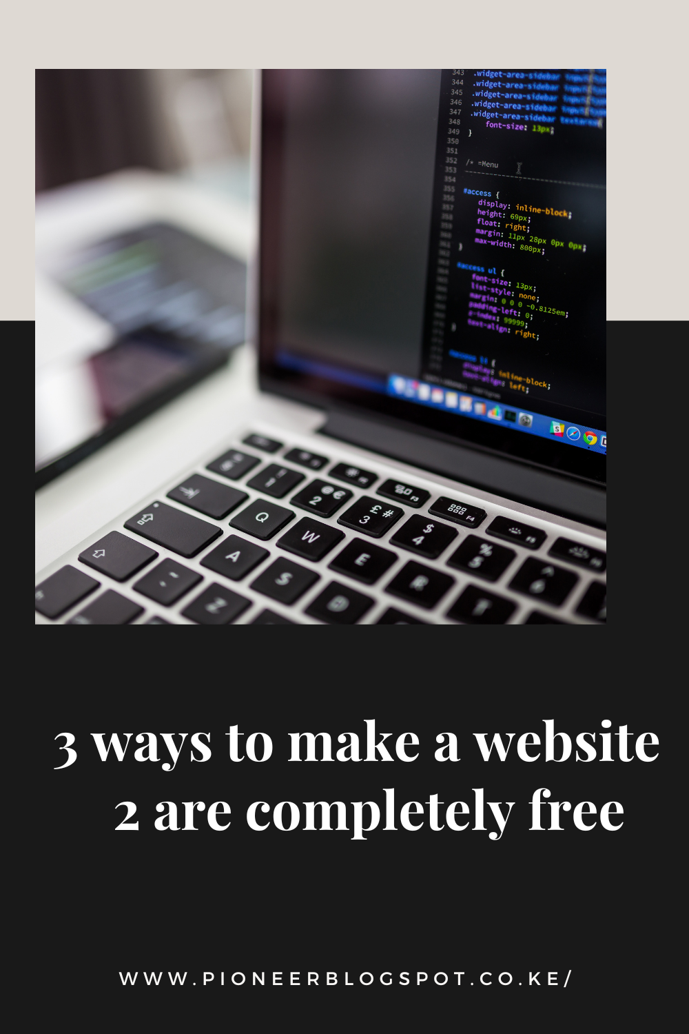 3 ways to make a website  2 are completely free