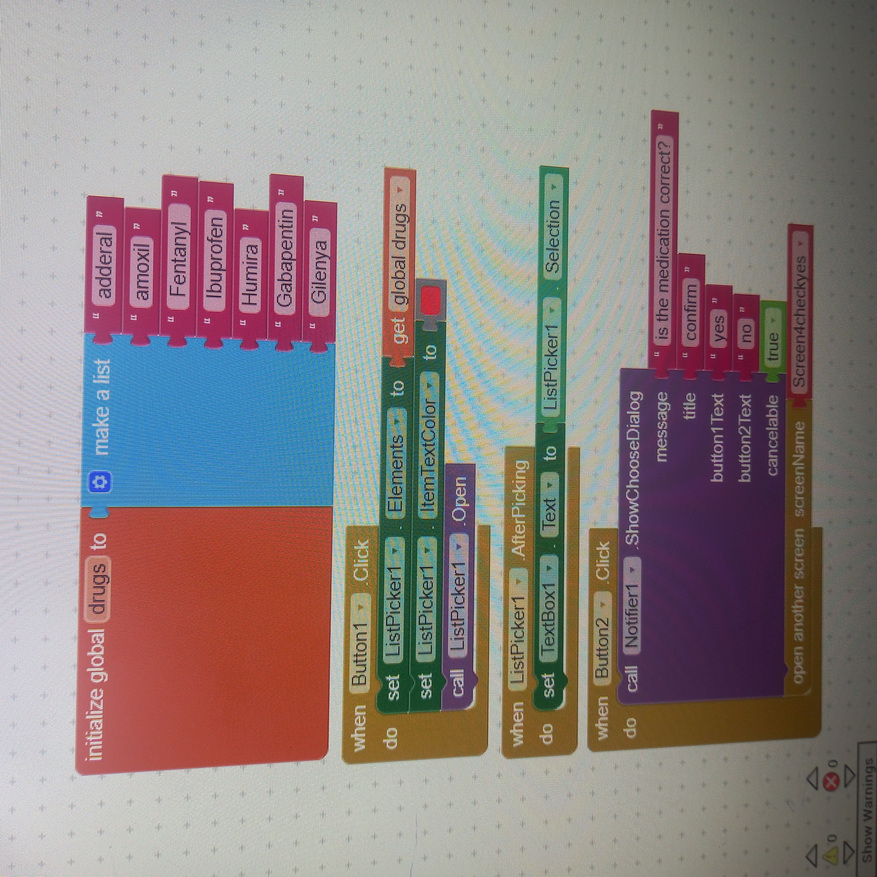 Formularyblocks