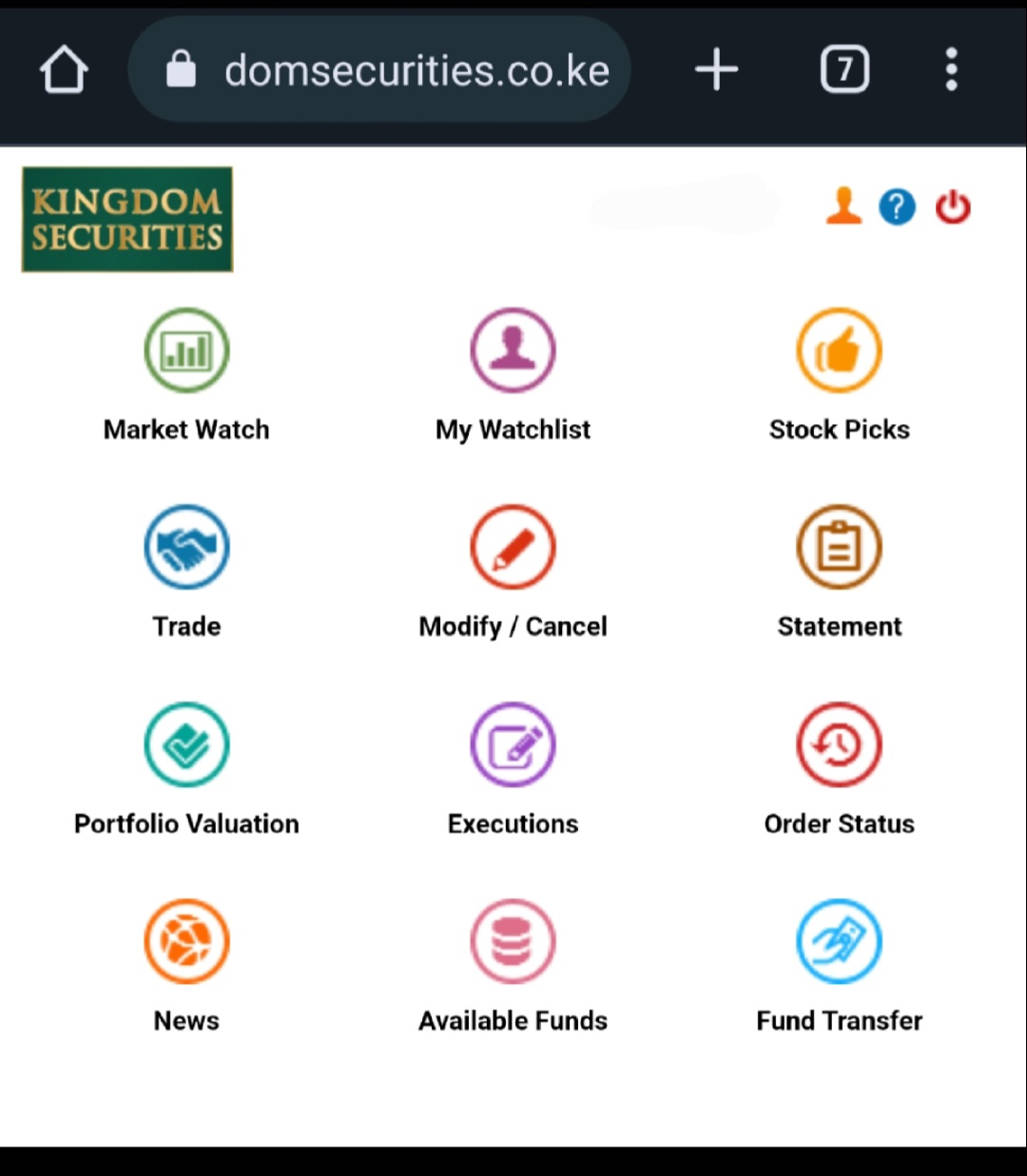 kingdomsecurities dashboard