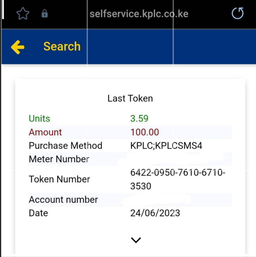 kplc tokens